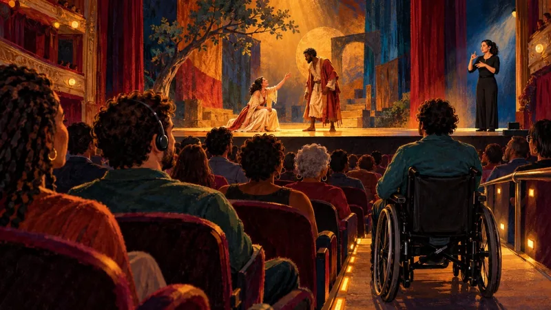 Teatro com acessibilidade: o que significam os recursos anunciados nas sessões?