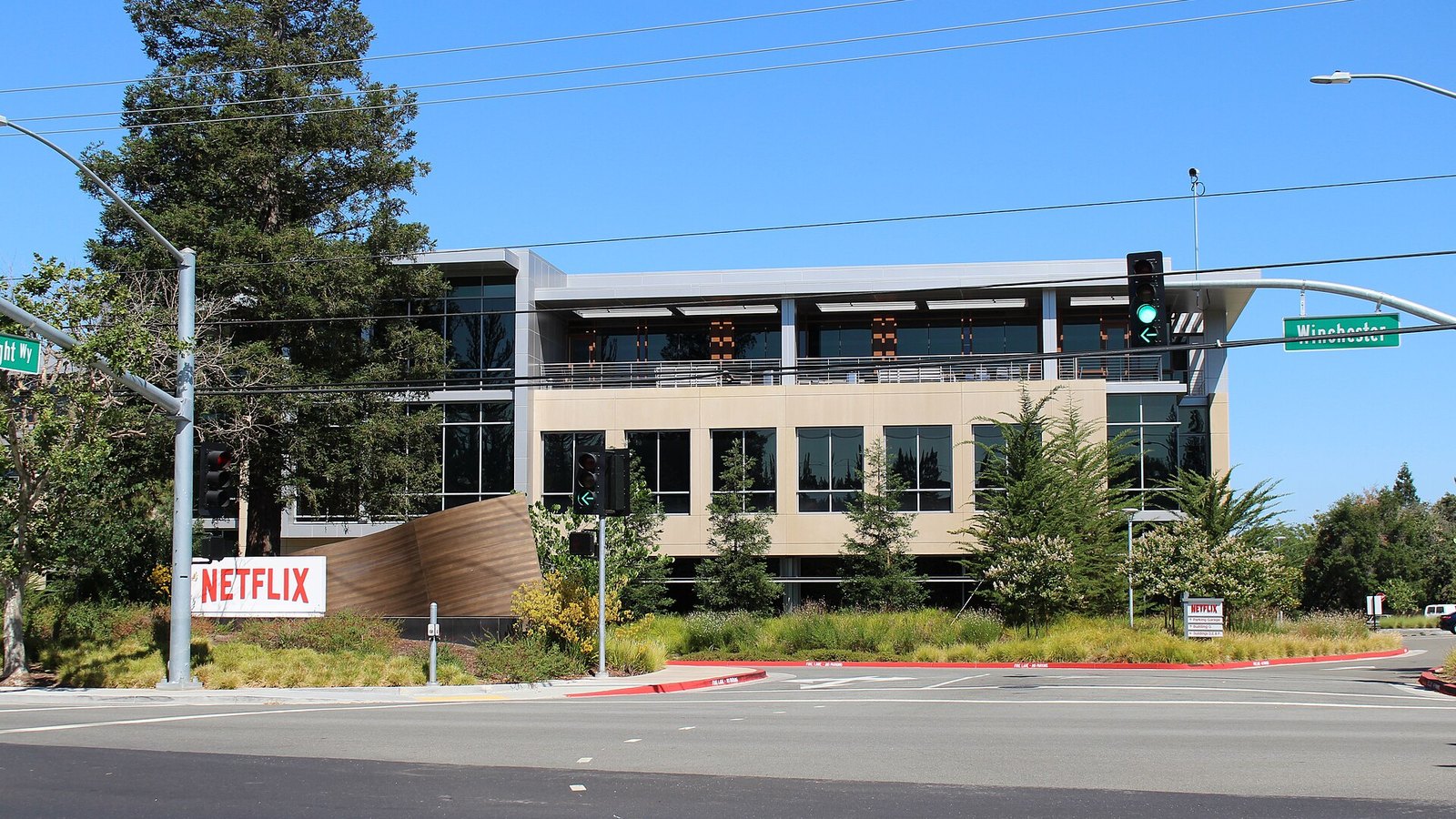 Prédio da sede da Netflix em Los Gatos, na Califórnia, em foto de arquivo